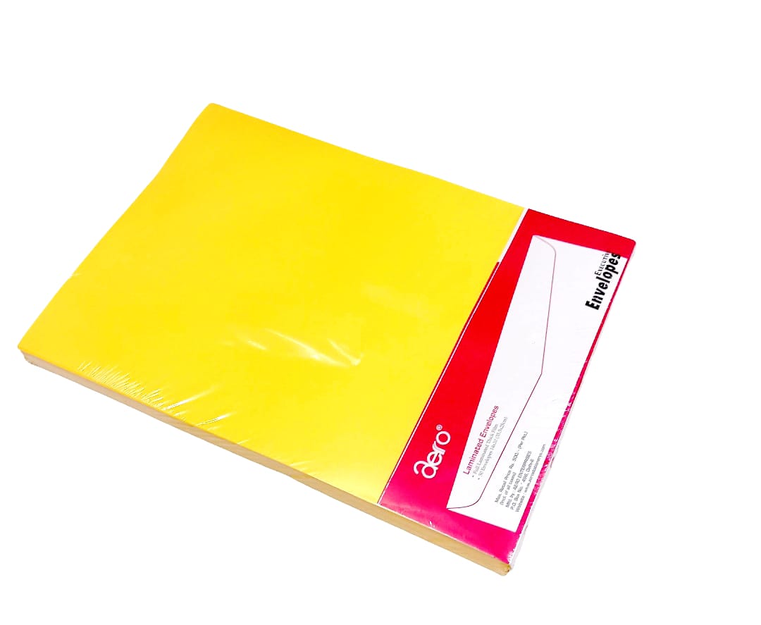Yellow Laminated Envelope (17" X 14")